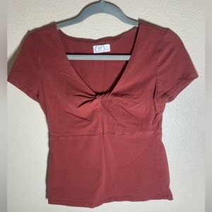 Cute solid color Tee